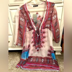 Sheer Swimsuit Cover Up NEW w/tags